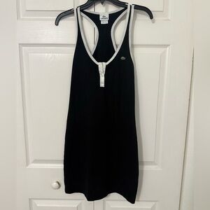 Lacoste Black Racerback Dress